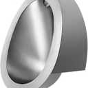 AGULIUM Automatic Sensor Urinal Flusher for Men Stainless Steel Wall Mounted Waterless Urinal for Men Automatic Public Toilet Male Urinal Intelligent Urinals for Men Bathroom Outdoor Garage