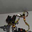 ANLULOAD Retractable Ratchet Strap(1.5in x 13ft),S Hook Retractable Tie Down Strap for Motorcycles, Boats,Atvs,Utvs.WLL1,102 Lbs,BS:2,204Lbs(4 Pack)