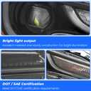 JFN LED Headlight Compatible with 2020-2022 Corolla L LE (Passenger Side (Right))