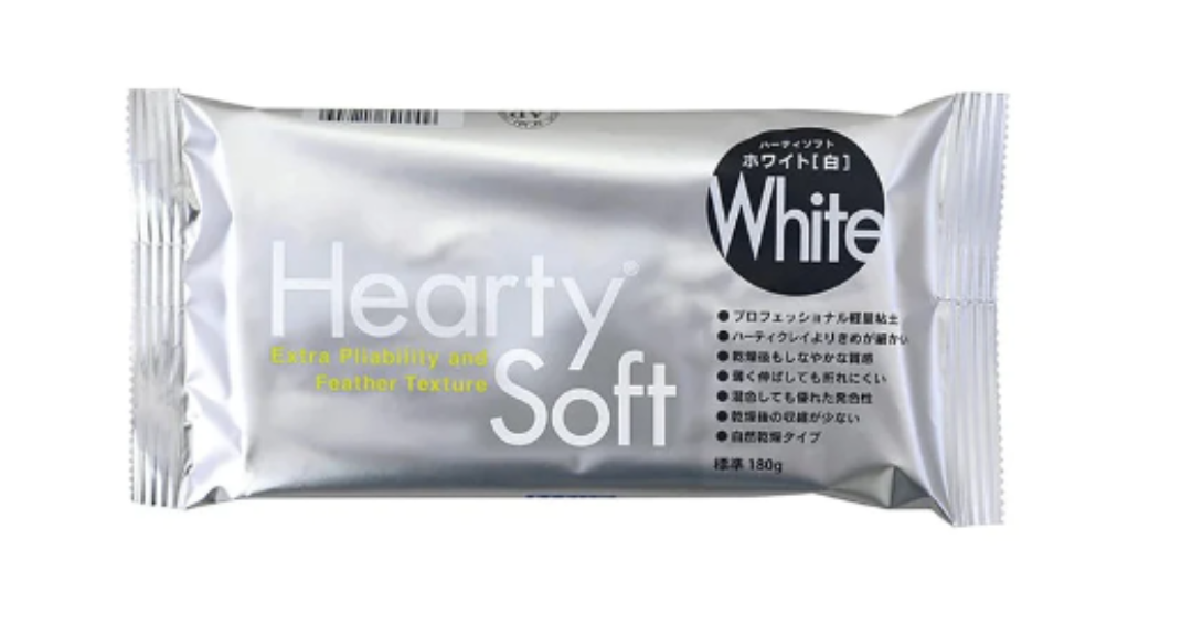 Hearty Soft Clay - White
