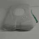 C CUSHION LAB Deep Sleep Pillow, Patented Ergonomic Contour Design for Side & Back Sleepers, Orthopedic Cervical Shape Gently Cradles Head & Provides Neck Support & Shoulder Pain Relief - Calm Grey