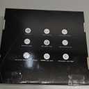 FAHKNS Nail Dust Collector for Nail Tech & Acrylic Nail Polishing, Adjustable Speed Nails Extractor Vacuum, Powerful Vacuum Fan, Low Noise, Reusable Filter & Magnetic Detachable Nail Salon