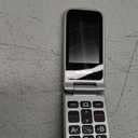 G6 Grey - 4G LTE Unlcoked Flip PhoneCell Phone for Seniors with SOS ButtonLoud SpeakerCameraCharging DockSpeed DialHands-freeDual-LCD Large Button Dumb PhoneCaller-IDLong Battery Life