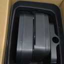 2 Pack 2.7 Gal Bathroom Trash Can with Lid, Automatic Trash Can Small Smart Garbage Can Touchless, Slim Motion Sensor Waterproof Plastic Trash Bins for Bedroom Office Kitchen Toilet Black