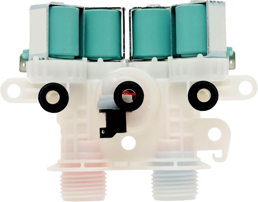 MVWB835DW0/1/2/3/4/5 MVWB765FW2//0/1/3/4Washer Water Inlet Valve Fit for whirlpool ken-more MVW7232HW0 MVWB855DC3 MVW7230HW0 MVWB766FW1 WTW5100HC0 MVWB766FW0 WTW7500GW0 MVWB765FW1 WTW5100HC2