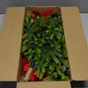 RoseCraft 2PCS Christmas Decorations, Artificial Front Door Christmas Wreaths, Hanging Bell Bow Decorations, for Fireplace Home Holiday Wall Party Xmas Decor.