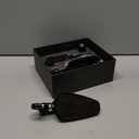 FENRIR CNC Aluminum Alloy Cafe Racer Black Motorcycle Bar End Mirrors Side Folding 22MM 7/8" inch Handlebar Mirror Universal Rear View For M6/M8 Standard Super Sport Naked Street Bike Scooter Minimoto