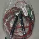 2-in-1 Speed Rope: 2mm for Boxing/MMA & 3mm for CrossFit - Tool-Free Adjustable Cable System with Dual Bearings - Sweatproof Hybrid Grip for High-Intensity Training (Black)