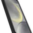 OtterBox Samsung Galaxy S24 Symmetry Series Case - Black, Ultra-Sleek, Wireless Charging Compatible, Raised Edges Protect Camera & Screen