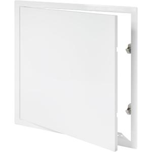 Vent Systems 16'' x 16'' Inch White Metal Access Panel with Click Function - Easy Access Doors - Access Panel for Drywall, Wall, Electrical and Plumbing Service Door