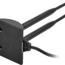 Eightwood WiFi Antenna with RP-SMA Male Connector, 2.4GHz 5GHz Dual Band Antenna Magnetic Base for PC Desktop Computer PCIe Bluetooth Card WiFi Router
