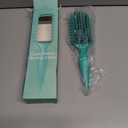 Curly Hair Brush Candybrush Curl Defining Brush for Detangling Shaping and Defining Curls for Women, Men, Wet & Dry Hair (Green)