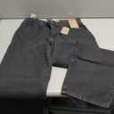 Levi's Women's 94 Baggy Jeans, Standard, 28, Black Stonewash (Non-stretch)