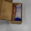 2Pcs 10ml Graduated Cylinder, Thick Glass Measuring Cylinder, with Anti-Falling Plastic Base and Bumper Guards, for Science Laboratory Measuring Liquid, Bring 2 Brushes and 2 droppers