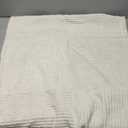 MIULEE Decorative Throw Pillow Covers for Couch Bed Livingroom 18x18 Inch Set of 2 Beige Boho Accent Throw Pllows Broadside Striped Patchwork Soft Corduroy Pillowcases