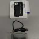 WUBEN G5 Rechargeable EDC Flashlight, 400 Lumens Dual Light Sources Mini Flashlight with RGB Light, Portable Flat Pocket Flashlights, Magnetic Keychain Flashlight for Outdoor Home Emergencies (Black)