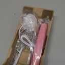 Philips Sonicare 4100 Electric Rechargeable Power Toothbrush, Pink, with Genuine Philips Sonicare Optimal Plaque Control Replacement Toothbrush Heads, White, 3 Pack