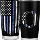 Personalized Gifts for Men, Birthday Gifts for men, Anniversary Birthday Gifts for him Dad, Grandpa, Uncle, Brother, Friends, American Flag Tumbler - 20oz - O