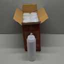 Reli. Plastic Squeeze Bottles, 32 oz. | 8 Pack | Condiment Squeeze Bottles for Sauces | Clear w/Tethered Caps | 32 Ounce Hot Sauce, Ketchup | Condiments, Olive Oil, Liquids