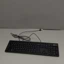 Amazon Basics Wired QWERTY Keyboard, Full-Sized, Black