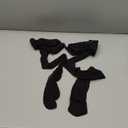 Hanes womens Curves Sheer-toe Silky Sheer Lace Topped Thigh High Stockings | Wicking Cool Comfort (3X-4X, Black)