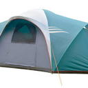 NTK Larami 10 Person Camping Tent, 100% Waterproof, 3 Season, Large Size and 6.9 ft Height