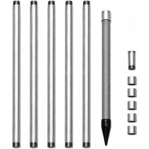 Sand Point Well Kit, 1-1/4 water well drilling kit 36" Well Point Pipe with 60 Gauze Mesh Screen and Cast Iron Point for Sand Point Wells and Soft Soil Wells (5)