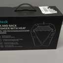 Nekteck Shiatsu Neck Massager with Heat for Pain Relief, Gray, NOT Cordless