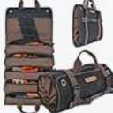 VentureReady Gear Roll Up Heavy Duty Tool Bag 900D Canvas & 1680D Straps - Detachable Wrench Roll + Mesh Pockets - For Overlanding, Camping, Vanlife, Road Trips, Offroading (Camo)