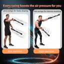 Ropeless Battle Ropes for Home Gym-Portable Cordless Training Rope Fitness Equipment for Men & Women,Weighted Workout Ropes for HIIT,Versatile Exercise Equipment for Home and Travel Exercise(Grey)
