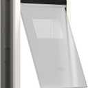 Large Dog Door for Door, UpgradeThicken, Suitable for Dogs Up to 100lbs, Doggy Door with Sliding Lock Panel and Magnetic Flap for Interior and Exterior Doors, White
