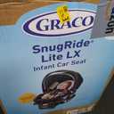 Graco SnugRide Lite LX Infant Car Seat, Lightweight Rear-Facing Seat for Babies 430 lb, 4-Position Adjustable Base, LATCH Installation & ProtectPlus Engineered, Studio