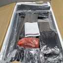 Furologee 66 L Shaped Desk with Power Outlet, Reversible Computer Gaming Desk with File Drawer & 2 Monitor Stands for Home Office with Storage Shelves, Black