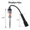 Spark Plug Tester, Inline Spark Plug Tester, Engine Ignition Tester, Detect Ignition and Engine Issues and Defects, Not Easily Broken Or Deformed Fits Most Sedans, SUVs, Trucks, and Vans
