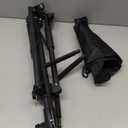 Double Bass Stand with Locking Casters for 1/8–4/4 Upright Bass