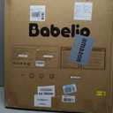 Babelio No Bottom Bar Baby Gate, 28" H x 26-43" W, Black