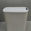 Cesun Motion Sensor Trash Can, 5 Gallon Automatic Bathroom Garbage Can with Lid, Touchless Smart Plastic Slim Wastebasket for Bathroom, Office, rv, Bedroom, Living Room, White