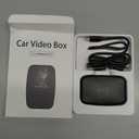 5-in-1 Wireless Android Auto & Carplay Adapter, Wireless CarPlay Adapter Support Netflix/YouTube/TF, USB-A/USB-C Cables, Convert Wired to Wireles Apple Dongle, Magic Video Box Car Play for iPhone