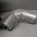 A-KARCK Turn Down Exhaust Tip 5.0" Inlet with a Clamp,Mild Steel Exhaust Pipe Mandrel Bend, Custom Your Own Exhaust System
