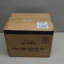 Baby Brezza One Step Baby Food Maker Deluxe  Auto shut Off, Dishwasher Safe Cooker and Blender to Steam + Puree Organic Food for Infants + Toddlers - Set of 3 Pouches + 3 Funnels