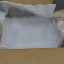 GUSTO [12 oz - 50 Count 1-Compartment Meal Prep Containers with Lids  Reusable, Microwaveable, Dishwasher & Freezer Safe, BPA-Free Food Storage Boxes for Portion Control (Formerly Comfy Package)