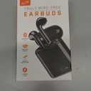 ILIVE Truly Wire Free Earbuds Bluetooth Charging Case Black