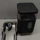 Gardner Pet 2.2 Gallon Automatic Dog Water Bowl Dispenser 8.5L Gravity Water Feeder with Stainless Steel Bowl & Maifan Stone Filter, BPAFree for for Cats and Dogs (Black, 2.2 Gallon)