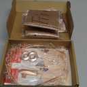 18th Birthday Decorations Set, Including 18th Tiara and Sash, Happy Birthday Banner, Cake Toppers, Number Candles and Balloons Set, Rose Gold