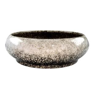 ZXINEETC Garden Bowl Planter Water Plant Pot Water Lily Pots Hydroponic Planter Bonsai Pots Garden Decorative Cactus Stand Flower Container Daffodil Pot Bowl (Ivory White)