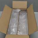 STORi SimpleSort 6-Piece Stackable Clear Drawer Organizer Set | 12" x 3" x 2" Rectangle Trays | Narrow Makeup Vanity Storage Bins and Office Desk Drawer Dividers | Made in USA