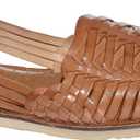 Capri Women's Hand Woven Leather Huarache Sandal for All-Day Comfort