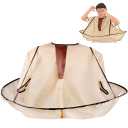 ewinever Hair Cutting Cape,1PCS Waterproof Hair Haircut Cloak Salon Barber Foldable Hairdressing Umbrella Cape Apron(Adult Size)