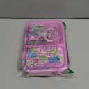 Disney Bento Box Leak-Proof Kids Lunch Box with Divided Compartments & Detachable Spork - Mickey & Minnie, Stitch, & Winnie the Pooh BPA Free Toddler Bento Box (Medium, Stitch & Angel Light Fuchsia)
