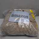 Genina 100% Waterproof Chair Covers for Dining Room Set of 6, Large Dining Room Chair Covers Protectors Stretch Kitchen Parson Chair Slipcovers for Home, Restaurant (Large, Leaves-Taupe)